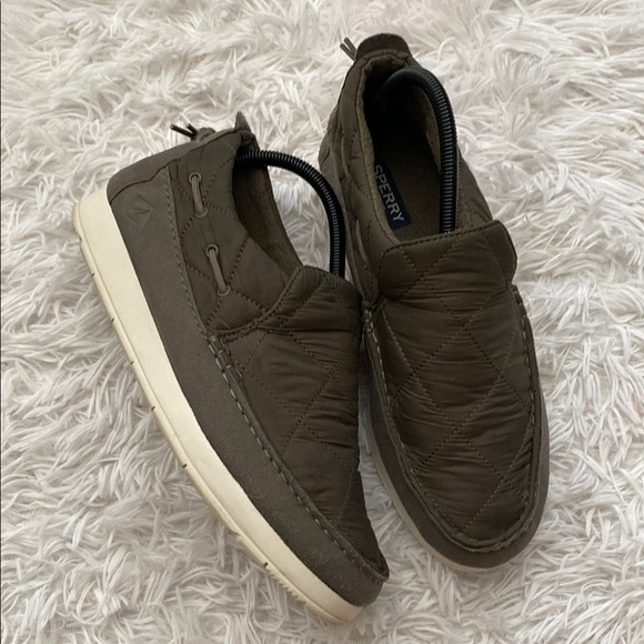 Sperry Green Loafers Slip-On Comfort main image 5